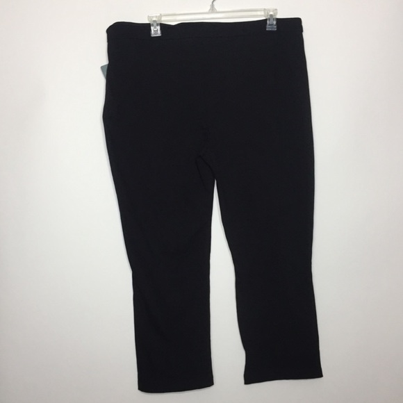 Lyssé Black Dress Pants 3X NWT Stretchy Workwear - Picture 2 of 10